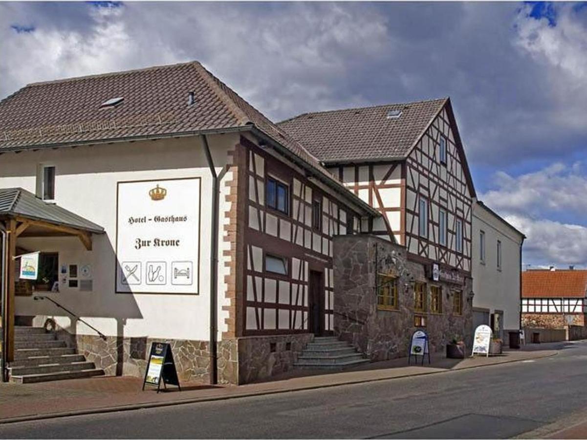 Hotel Zur Krone Ronneburg  Ngoại thất bức ảnh